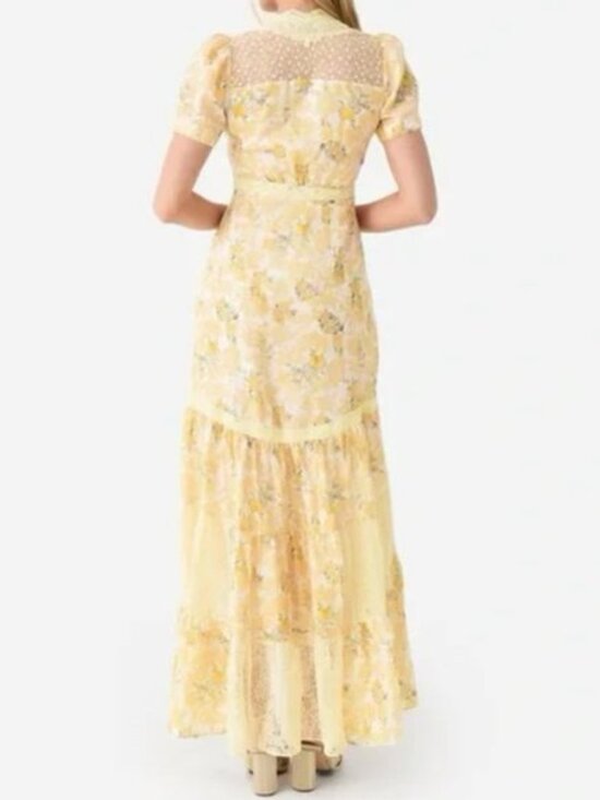 LoveShackFancy Tink Silk Maxi Dress - Picture 5 of 6